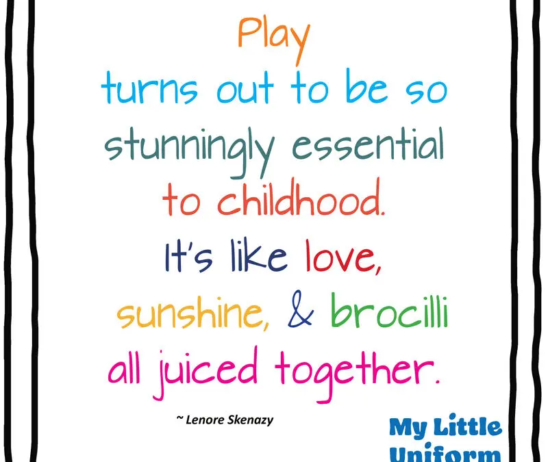 Five benefits of play