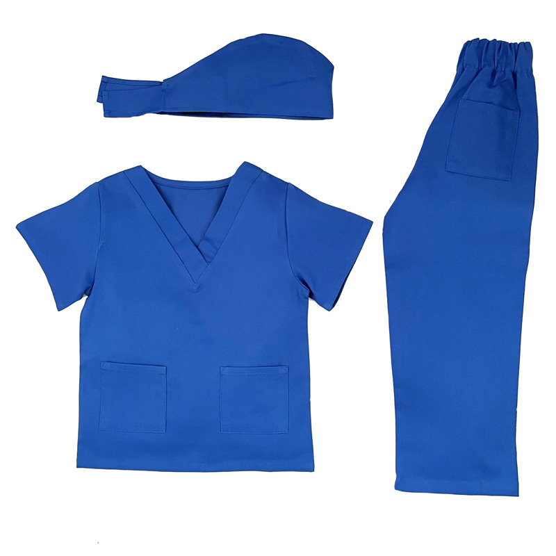 Childrens doctor nurse vet pretend play scrubs costume