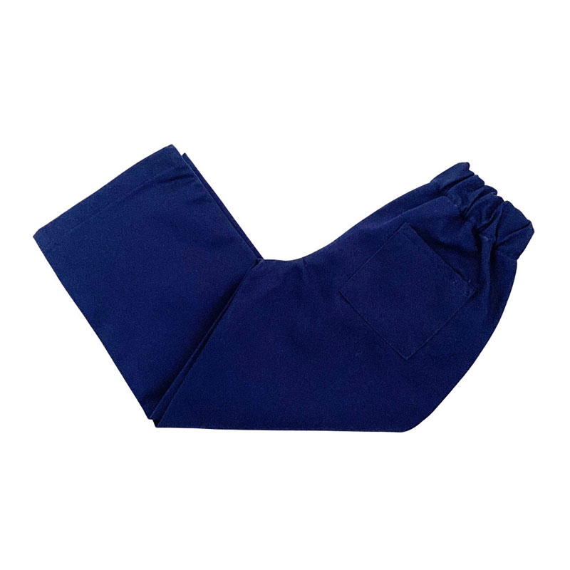 childrens pilot costume trousers in navy cotton twill