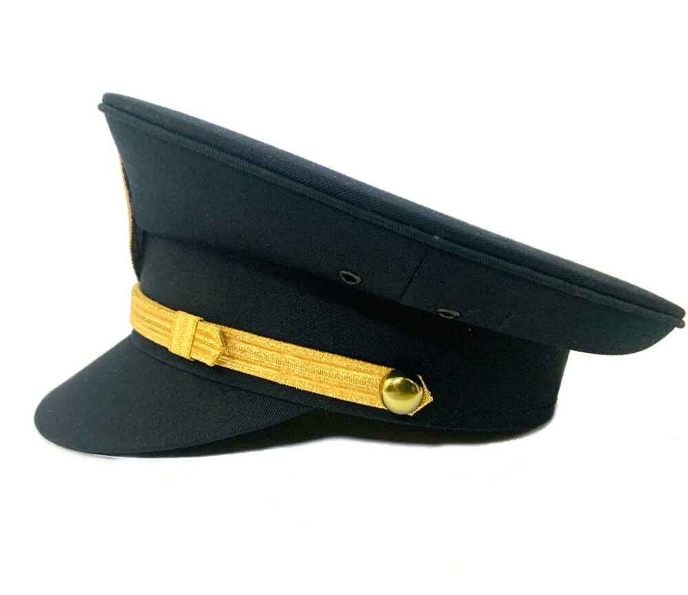 childrens pilot peaked cap side view