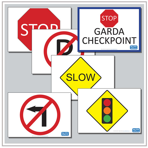 Garda Síochána Traffic Signs