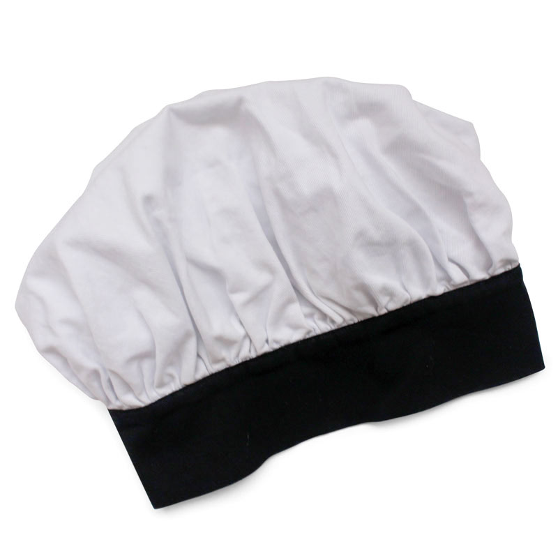 childrens black and white chefs cap dramatic play