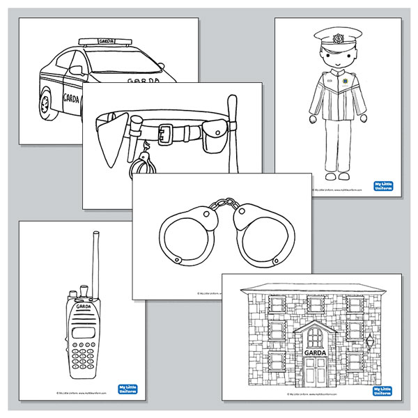 Garda Síochána Colouring Book