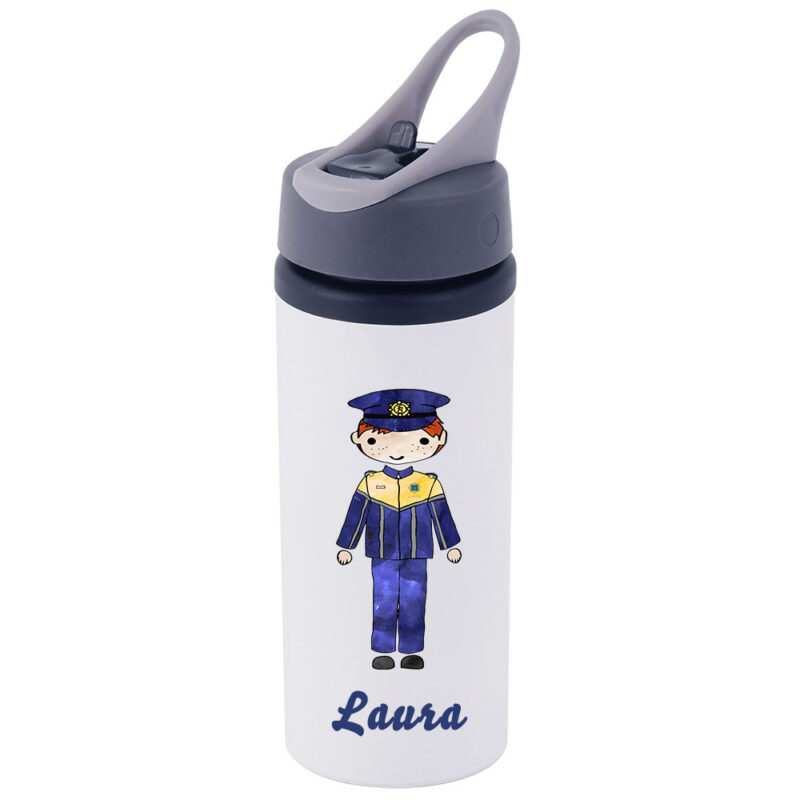 Personalised Garda Síochána Water Bottle