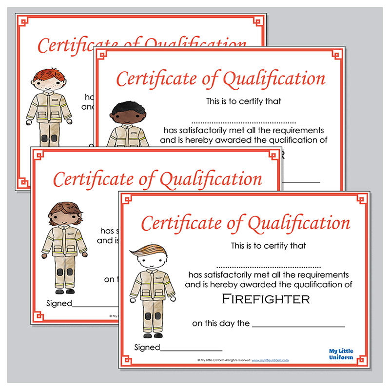 Firefighter Qualification Certificate